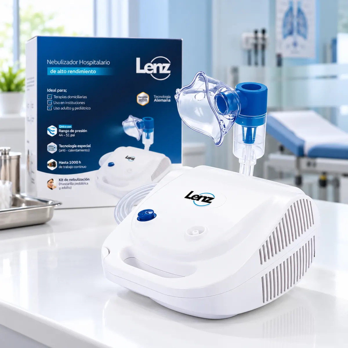 Nebulizador de compresor Lenz